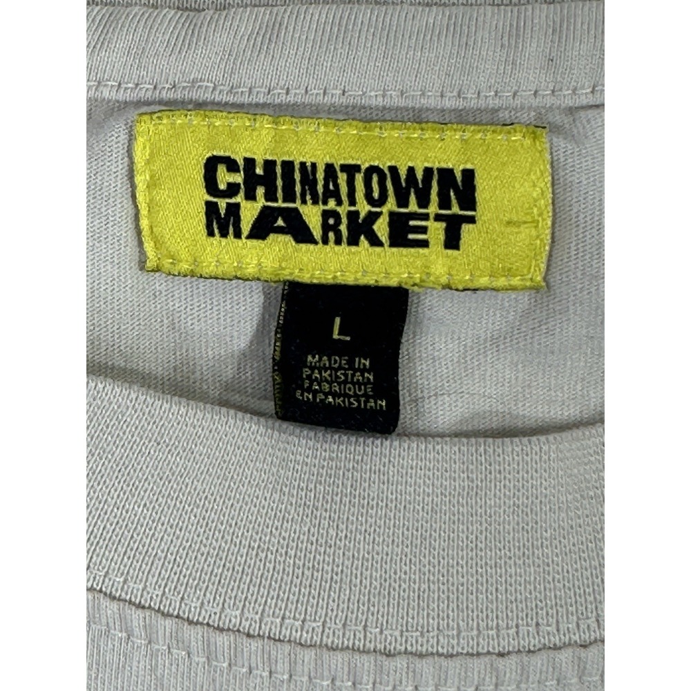 Chinatown Market The Happy Place Graphic Tie-Dye T-Shirt Size L - Picture 2 of 3